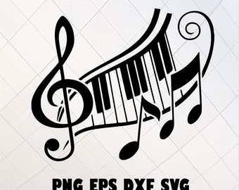 Download Piano Keys Svg Etsy