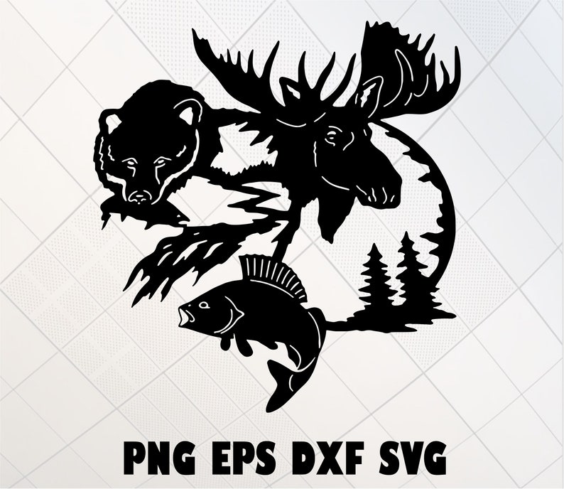 Free Free 261 Silhouette Hunting And Fishing Svg SVG PNG EPS DXF File