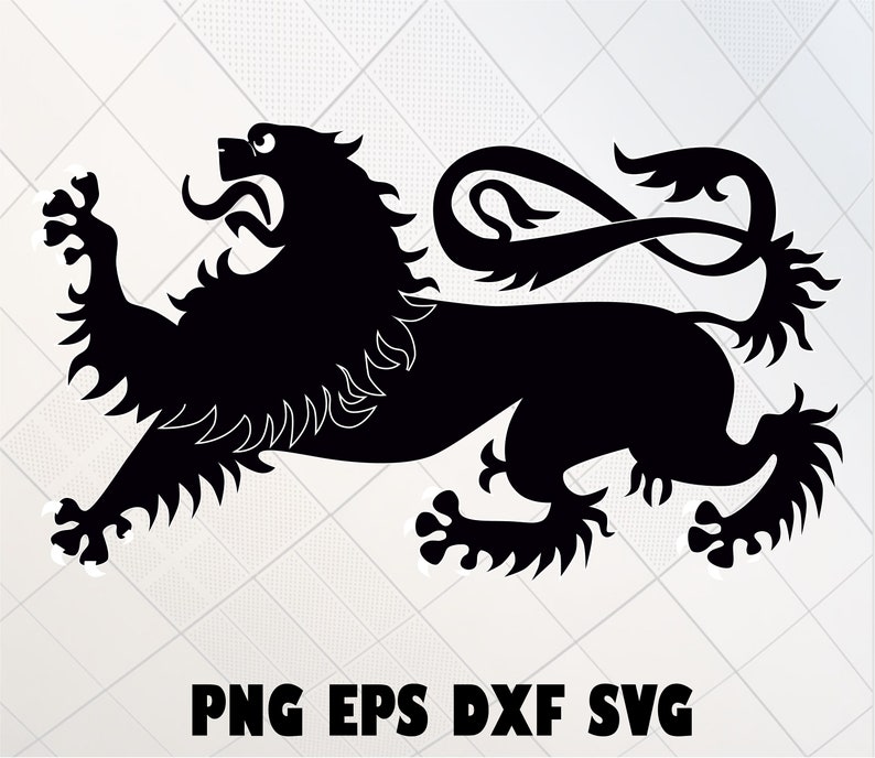 Free Free 302 Lion Heraldry Svg SVG PNG EPS DXF File