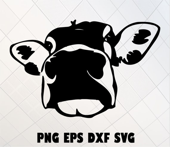 Download Funny Cow Head Svg Heifer Cut File