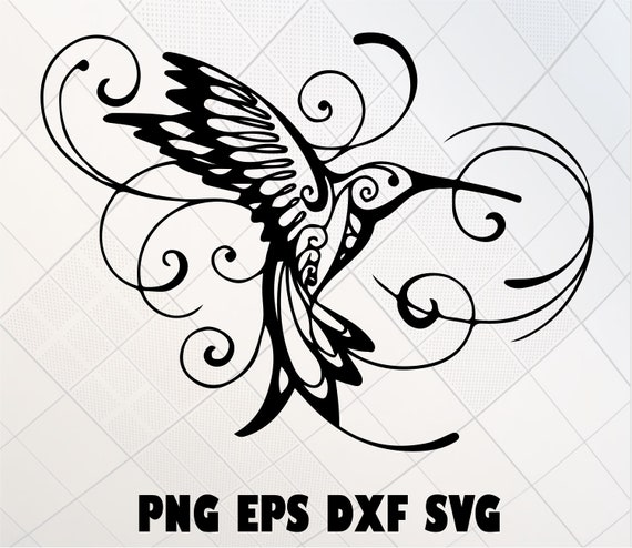 Hummingbird svg bird svg nature svg hummingbird silhouette | Etsy