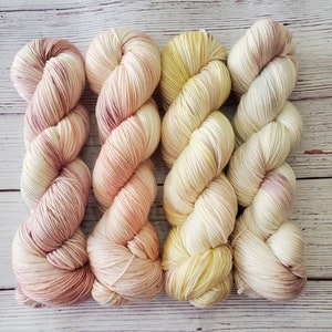 Free Spirit FadeHand Dyed Yarn on Fingering Weight Superwash Merino