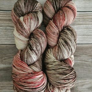 Homestead Hand Dyed Yarn on Extrafine Superwash Merino