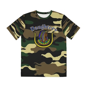 Daughters Tee, DOI shirt Camo DOI short sleeve shirt XS-4XL