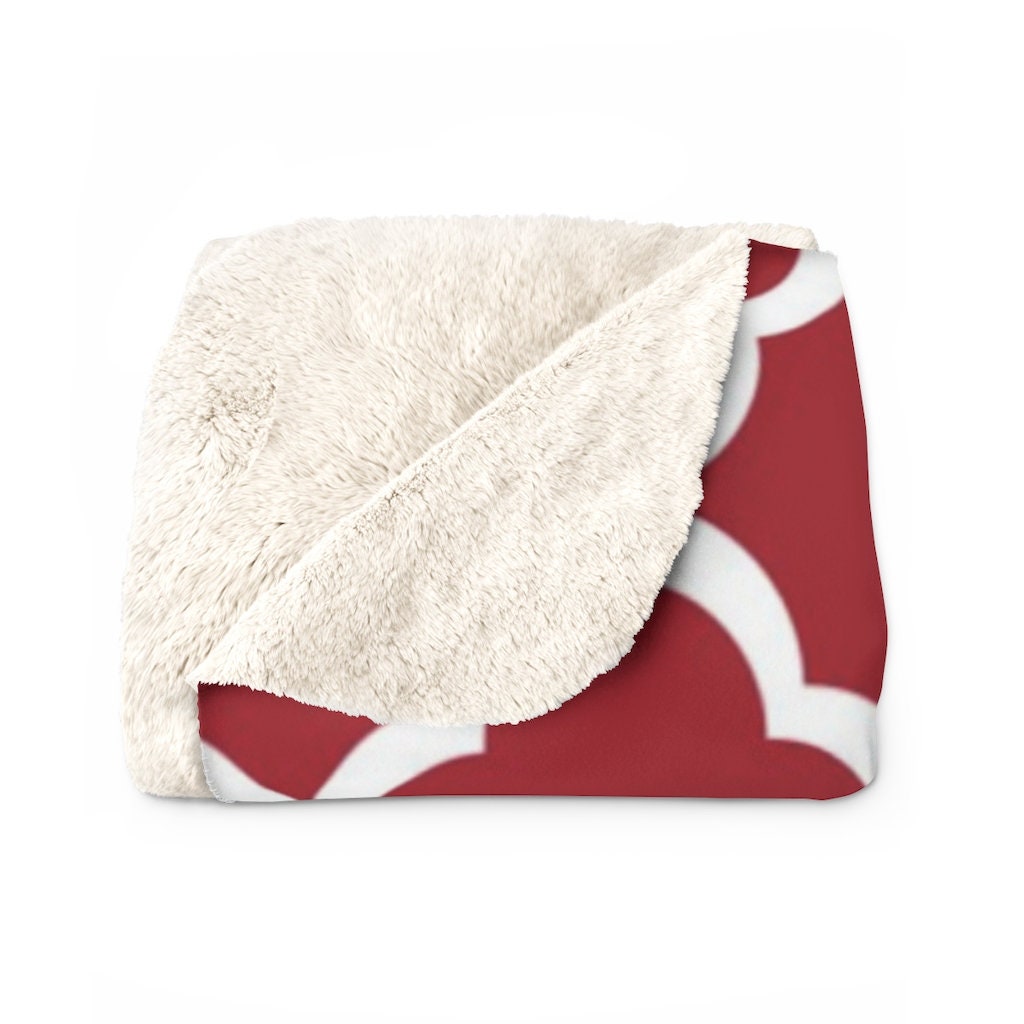 Delta Blanket Throw Personalize With Name Sherpa Fleece Etsy