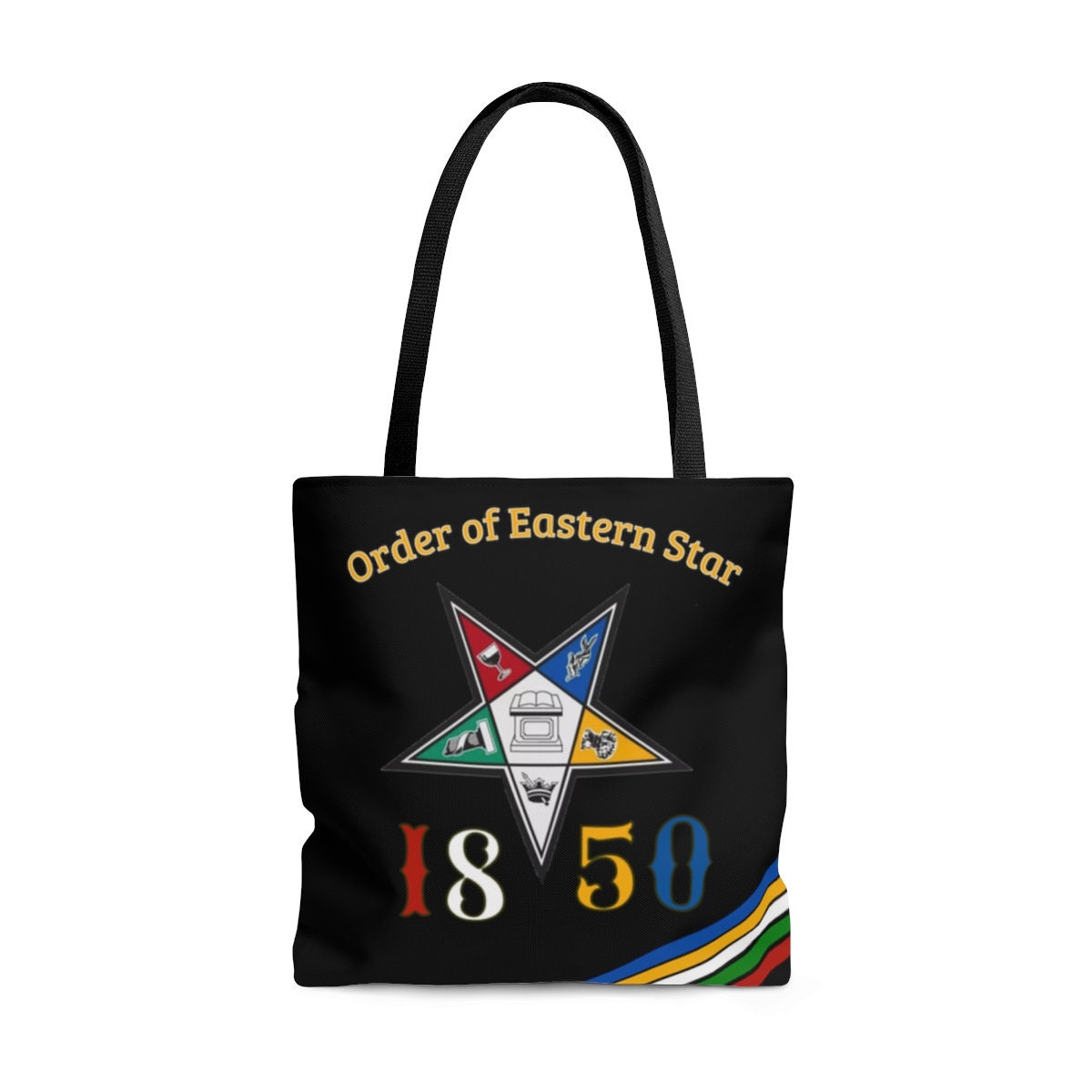 Order of Eastern Star Tote OES Carryall Bag 1850 All Colors Personalized Tote Etsy