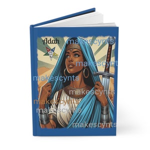 Order of the Eastern Star Point Journal, Adah Custom Print Notepad