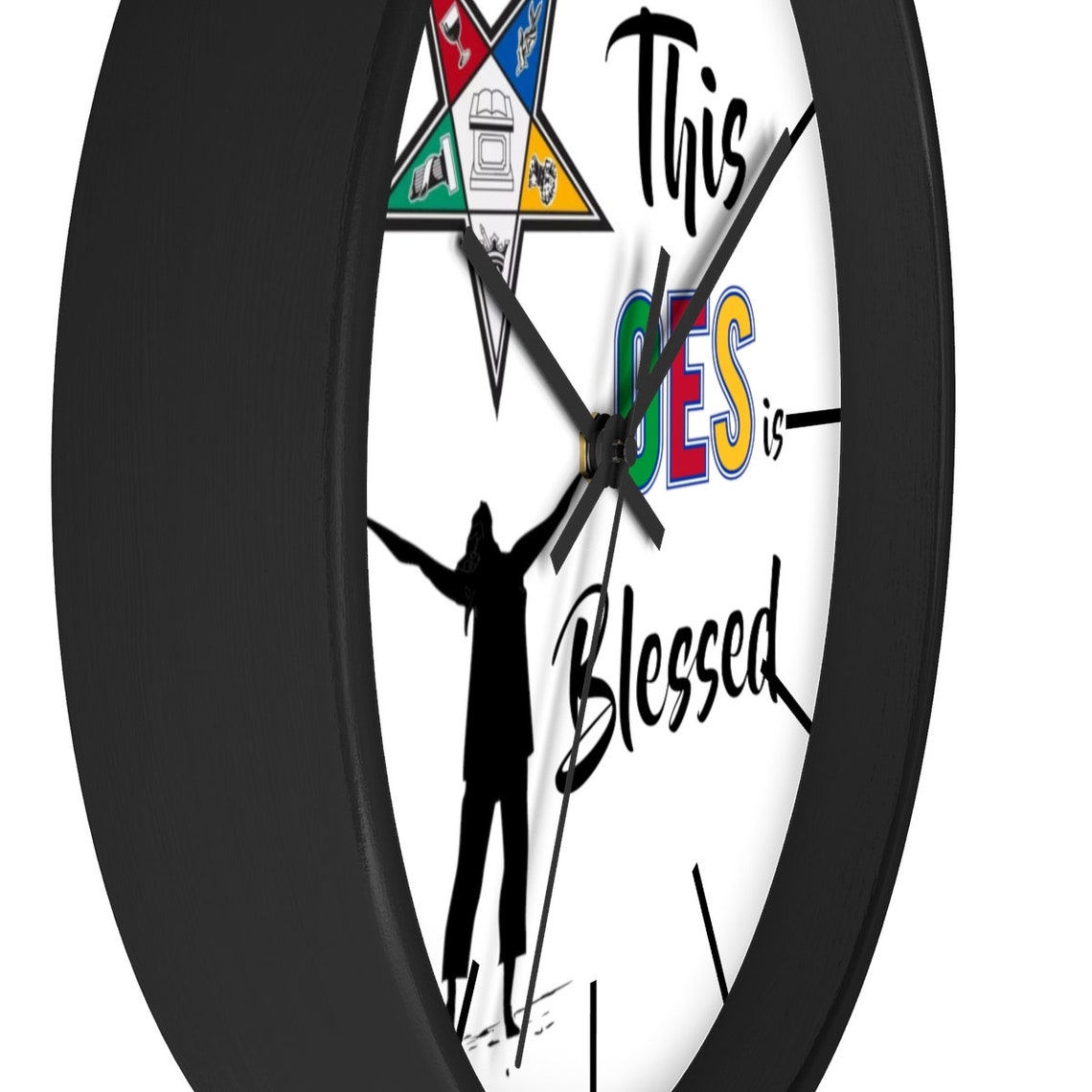 Order of Eastern Star Wall Clock OES 10