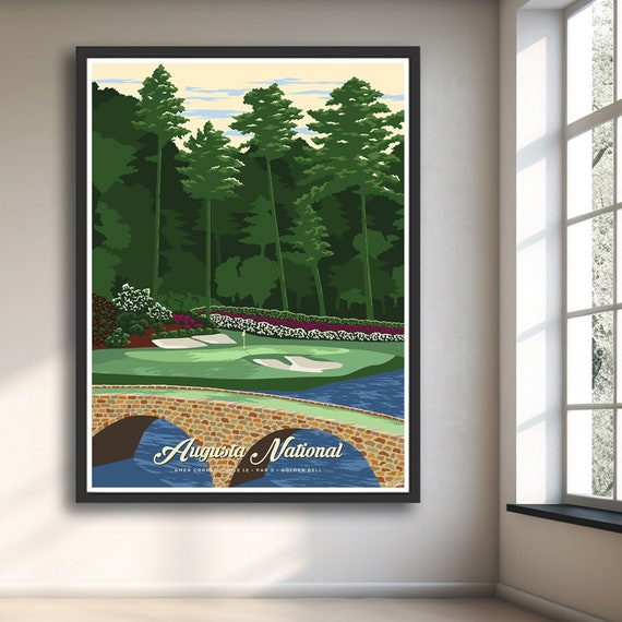 Augusta National, the Masters, Hole 12, Par 3, 155 Yards - Golden