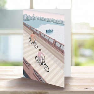 Arcola Bridge, Lake Minnetonka Greeting Card