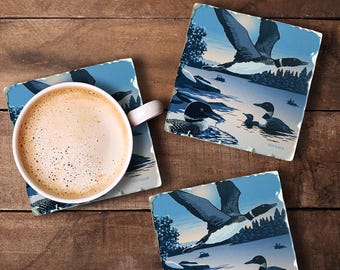Loons Coasters (Mix & Match Designs)