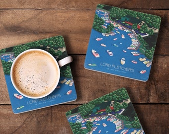 Lord Fletcher's on Lake Minnetonka Coasters (Mix & Match Designs)