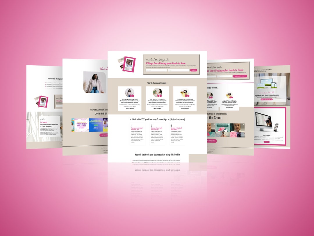 FREEBIE FUNNEL (aka Lead Magnet) for Kajabi. Your 
