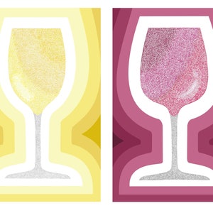 Red and White Blends - Double Limited Prints