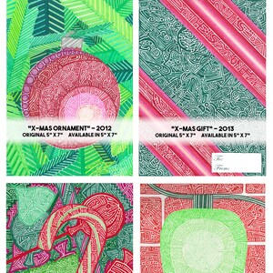 Impresiones navideñas de 5 x 7 pulgadas, con enmarcado de hasta 8 x 10 pulgadas