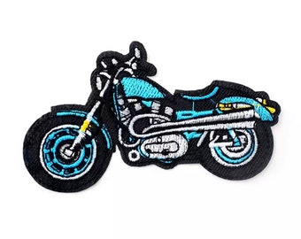 Dirt Bike Motorcross Racing Red Iron on Embroidered Patch applique #1774R Dirt Bike Motorcross Racing Red Iron on Embroidered Patch applique #1774R