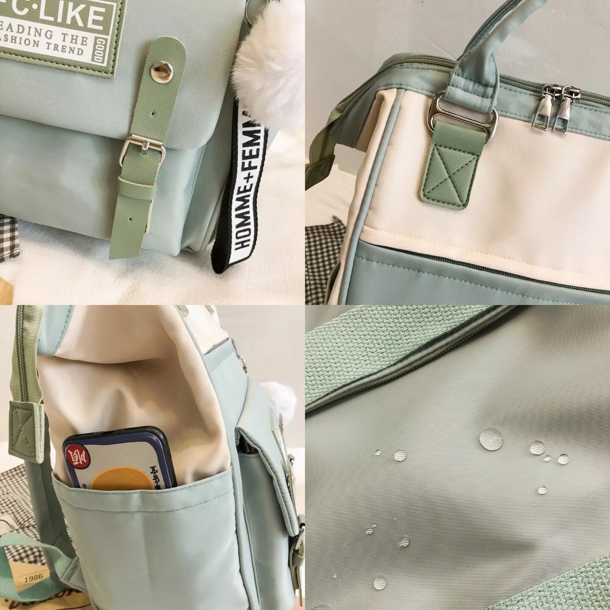kawaii clear backpack