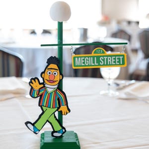 Personalized 'Ellis Street' Wooden Sign