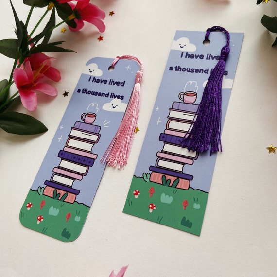 DIY: How-to aesthetic Bookmarks 📖✨🌻 @somekindwords blog  Handmade  bookmarks paper, Bookmarks handmade, Creative diy bookmarks