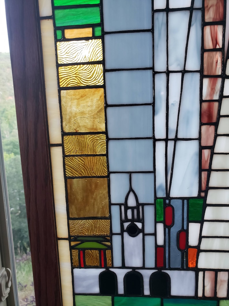 Stained Glass San Francisco Skyline Etsy