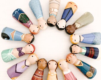 etsy peg dolls