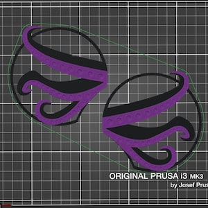 Ursula The little Mermaid Inspired Ears - 3D Printing Files