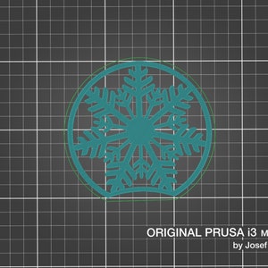 Christmas Snowflake Ears - 3D Print File