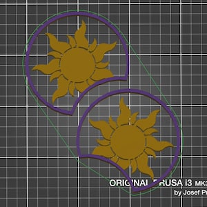 Rapunzel Inspired Ears - 3D Printing Files