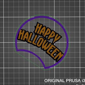 Happy Halloween Ears - 3D Print File