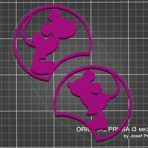 Mickey & Minnie Inspired - 3D Printing Files