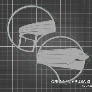 Könnte beinhalten: Zwei 3D-gedruckte Modelle eines Monorail-Zuges. Das obere Modell zeigt den Zug auf einem Gleis, während das untere Modell den Zug allein zeigt.