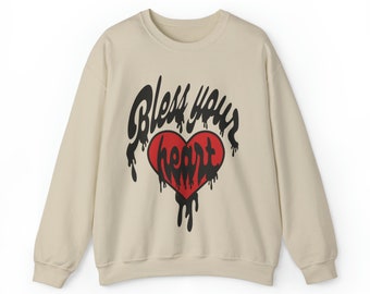 Bless Your Heart Unisex Heavy Blend™ Crewneck Sweatshirt, Southern Sayings