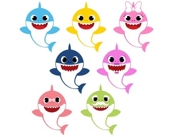 Download Baby shark svg cricut | Etsy