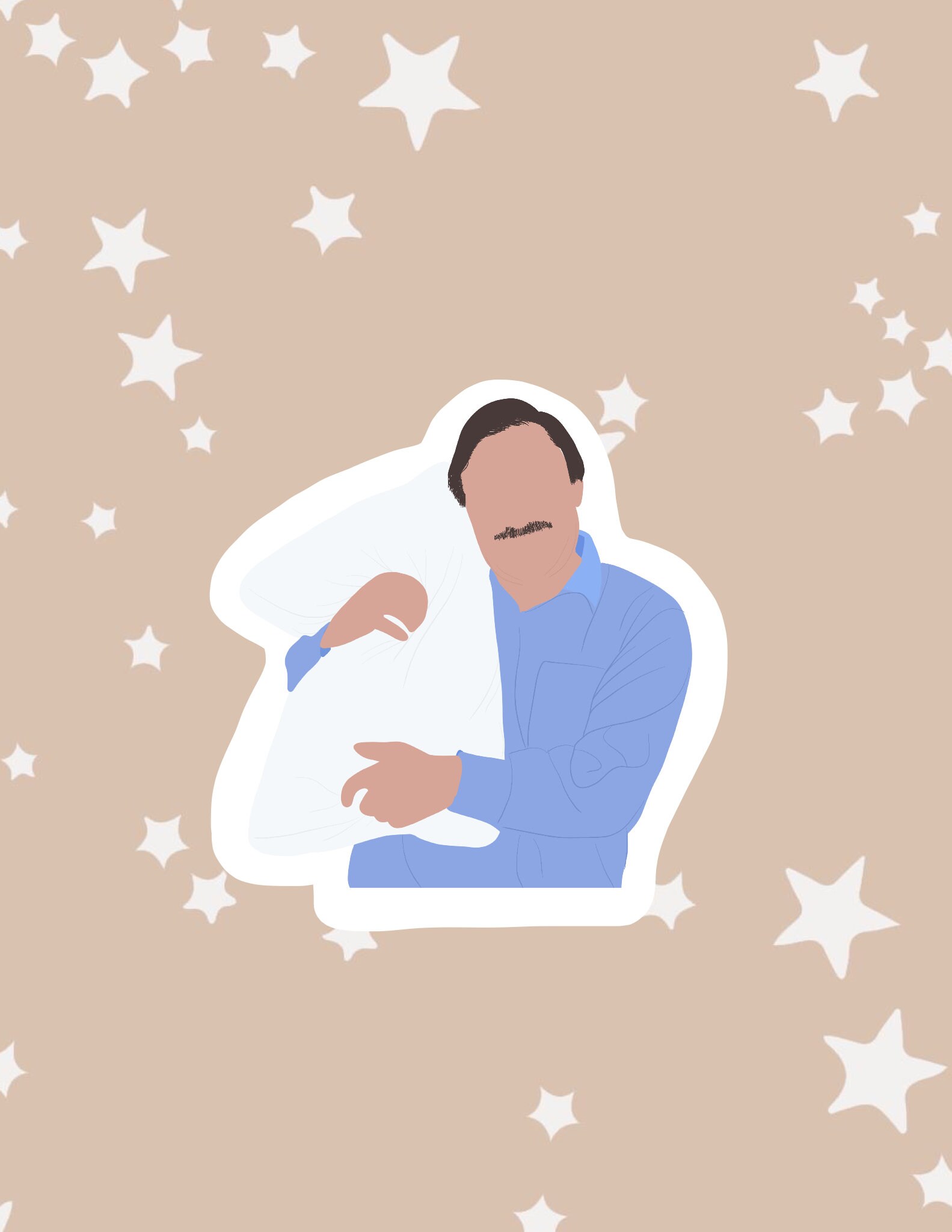 My Pillow Guy Sticker Etsy