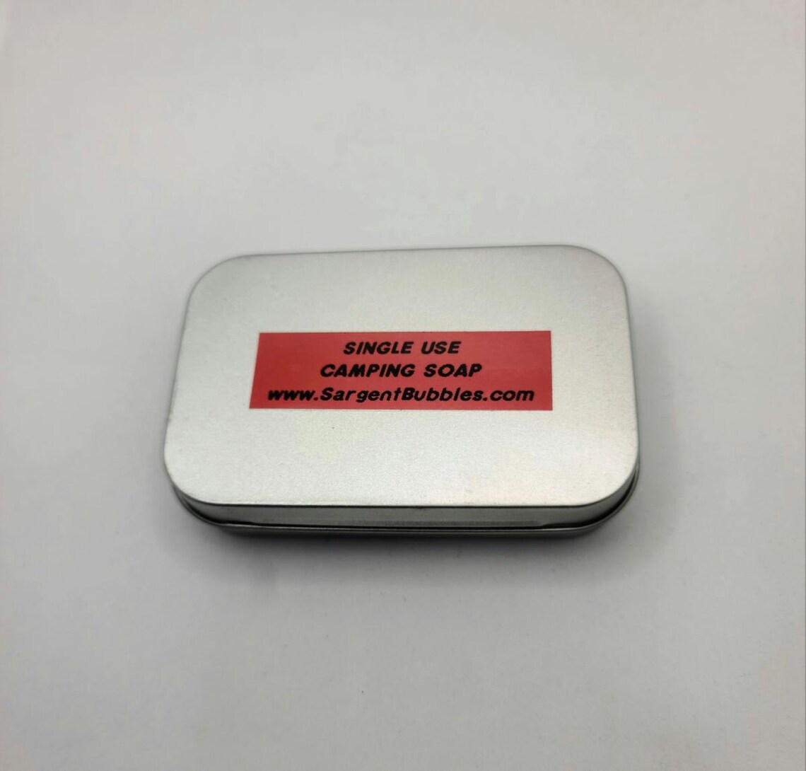 Camping Soap The Original Single Use Handmade Soaps Bug Etsy