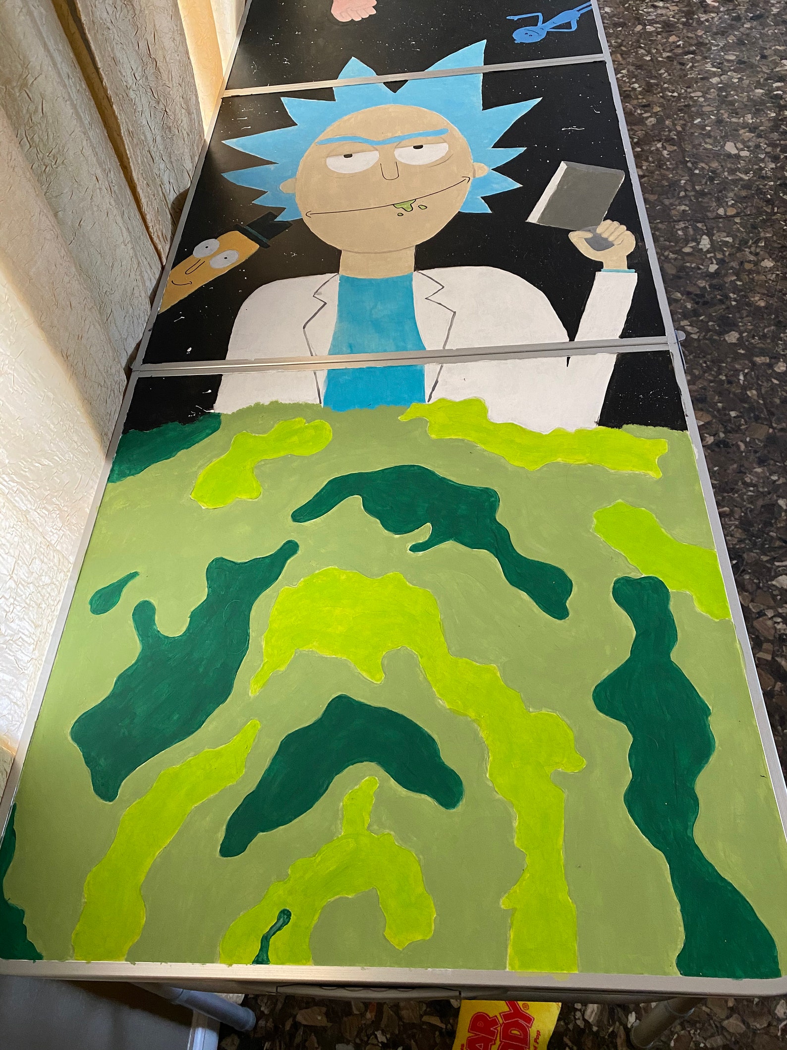 Rick and Morty Beer Pong Table | Etsy