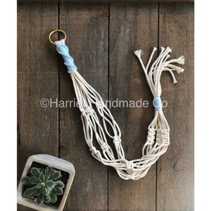 Spiral Swirl Knot Macrame Plant Hanger | boho bohemian decor gift idea spring cactus succulent lover holder planter hanging pot mother's day
