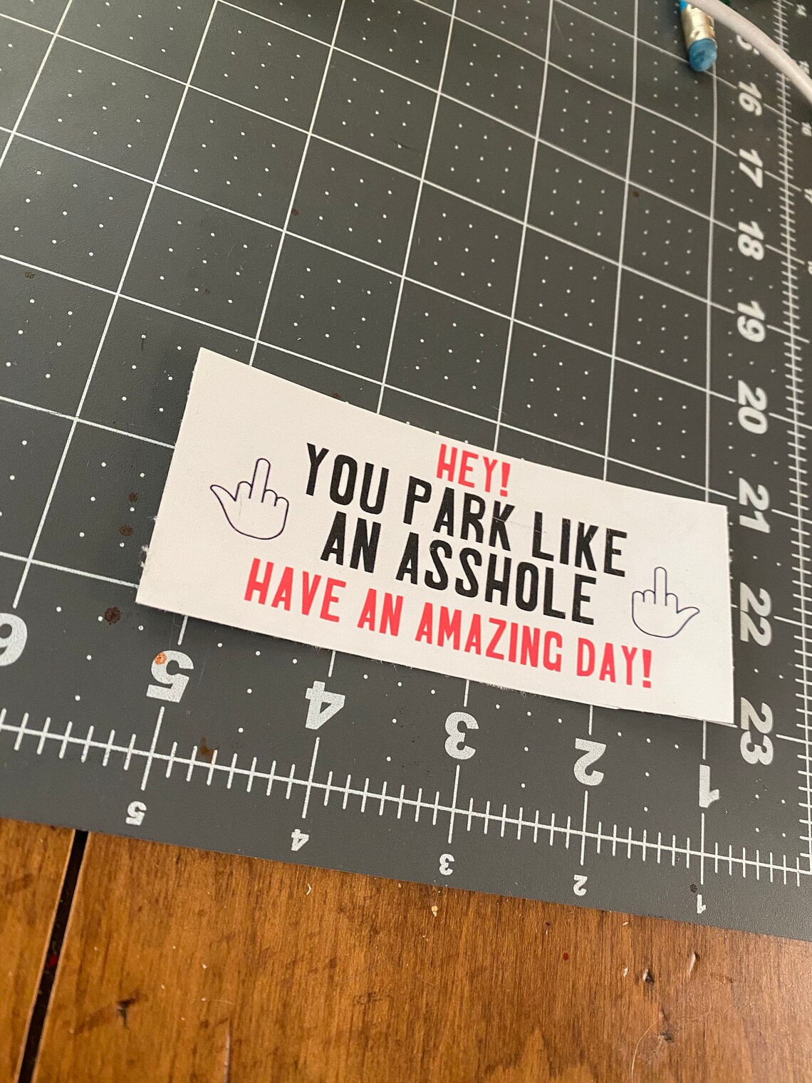 Bad Parking Stickers - Etsy
