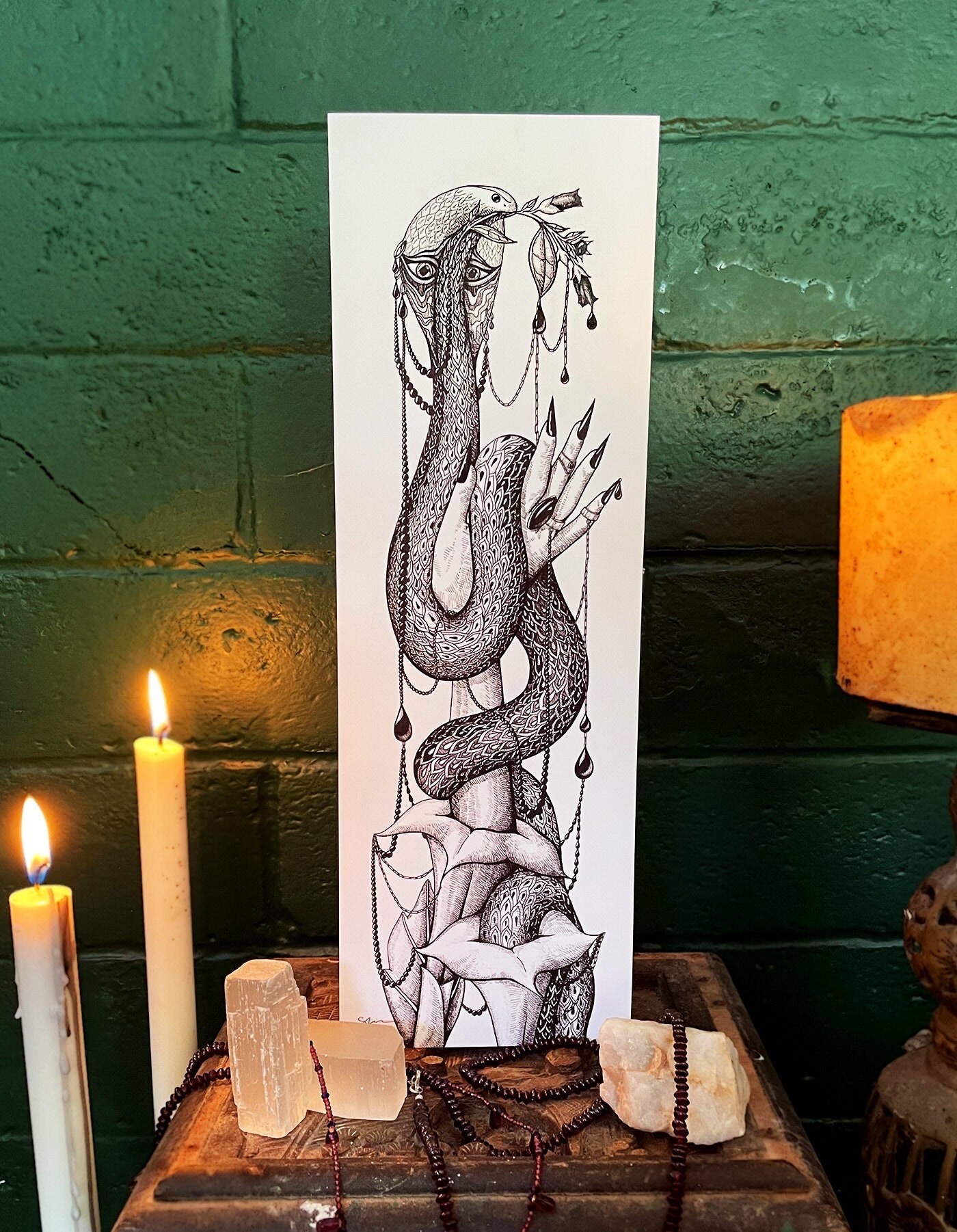 Sister Serpent Art Print - Etsy
