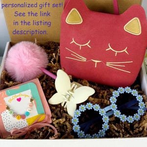 Colorful Beaded Name Necklace for Little Girls, Adjustable Chain, Personalized Grow With Me Jewelry image 17