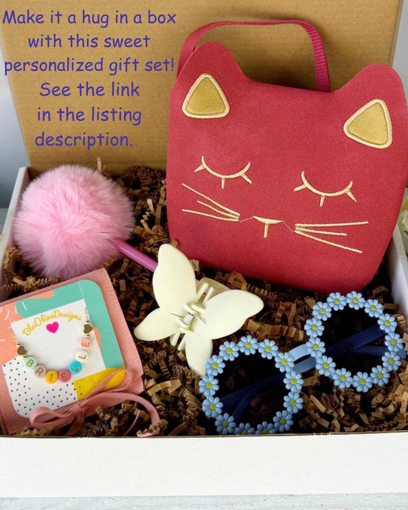 Colorful Beaded Name Necklace for Little Girls, Adjustable Chain, Personalized Grow With Me Jewelry image 17