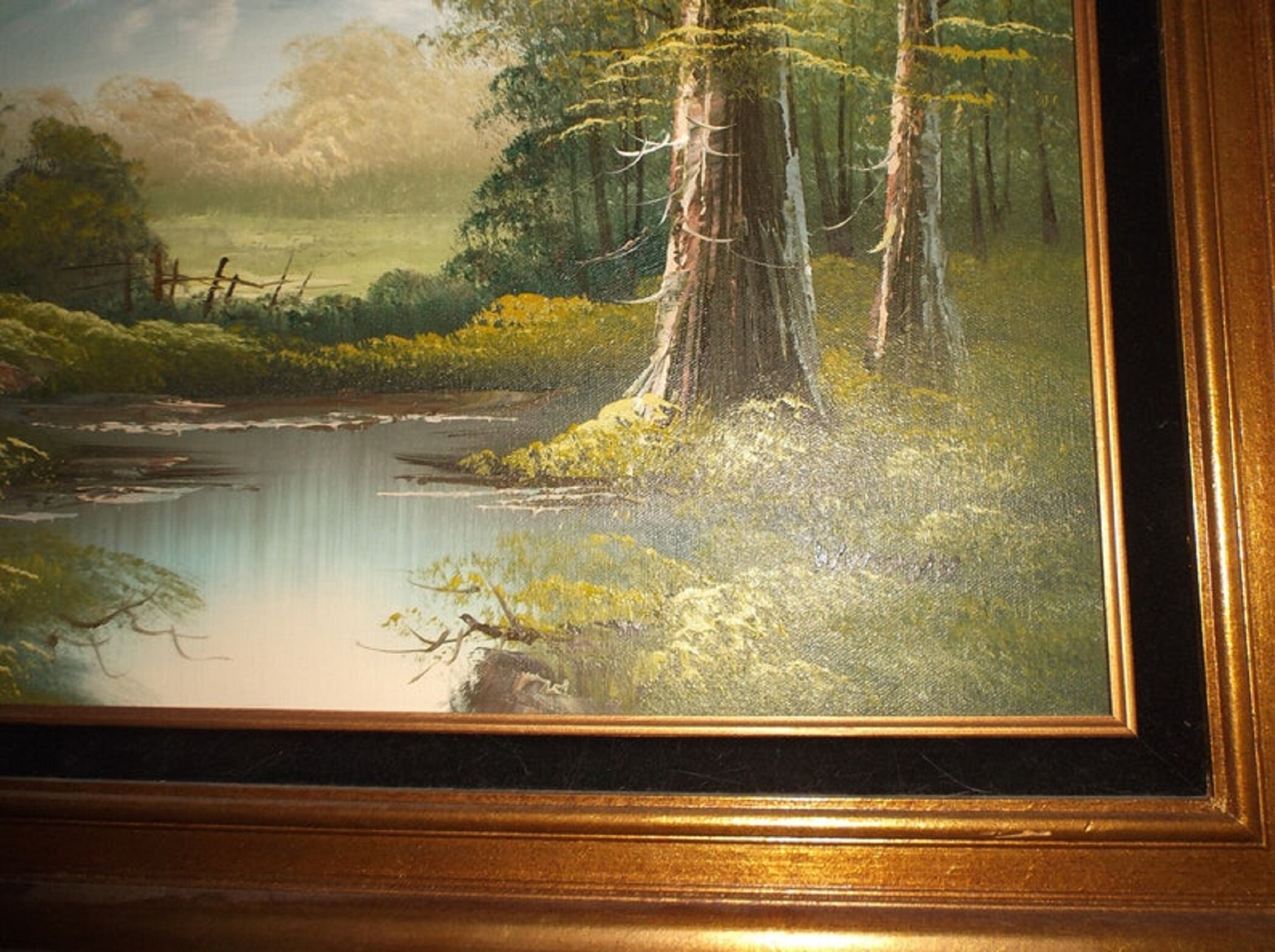 G Whitman 油彩画　油絵　絵画　アンティーク G Whitman 油彩画 油絵 絵画 アンティーク - メルカリ