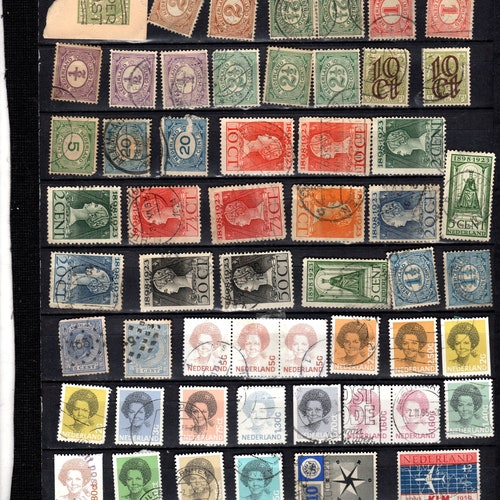 Netherlands stamp shops collection