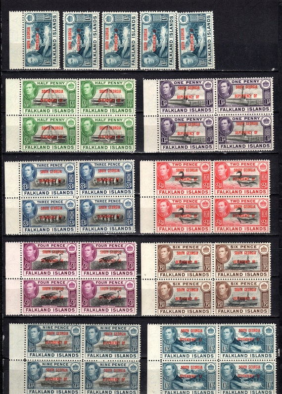 South Georgia & the South Sandwich Islands Stamp Collection