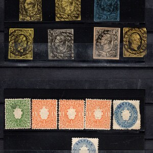 Sachsen stamp collection