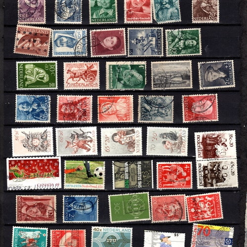 Netherlands stamp shops collection
