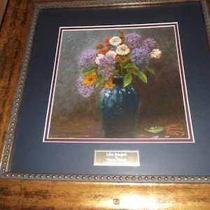Vintage Home Interiors Thomas Kinkade Library edition artwork