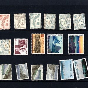 Färöer Inseln Briefmarkensammlung