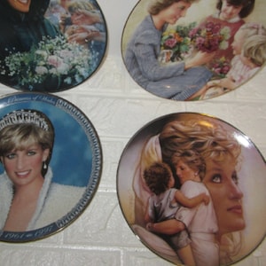 Princess Diana collector plates