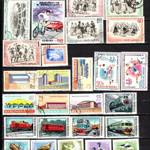 Romania stamp collection